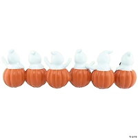 15" Ghosts and Pumpkins "Spooky" Halloween Decoration