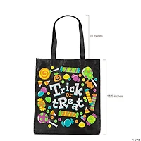 15" x 16 1/2" Large Trick-or-Treat Tote Bags - 12 Pc.