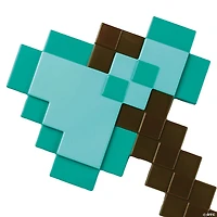 16 3/4" Minecraft™ Diamond Axe Costume Accessory