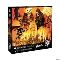 18" x 24" David Hartman's Halloween at the Cemetery Jigsaw Puzzle - 500 Pc.