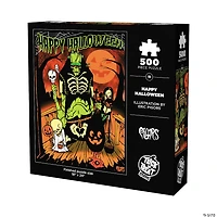 18" x 24" Toxictoons™ Happy Halloween Jigsaw Puzzle - 500 Pc.