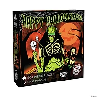 18" x 24" Toxictoons™ Happy Halloween Jigsaw Puzzle - 500 Pc.