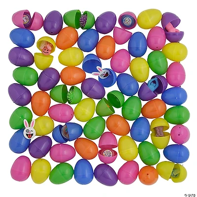 2 1/2" Bulk 1000 Pc. Toy-Filled Easter Eggs