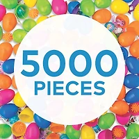 2 1/2" Bulk 5000 Pc. Deluxe Toy-Filled Plastic Easter Eggs