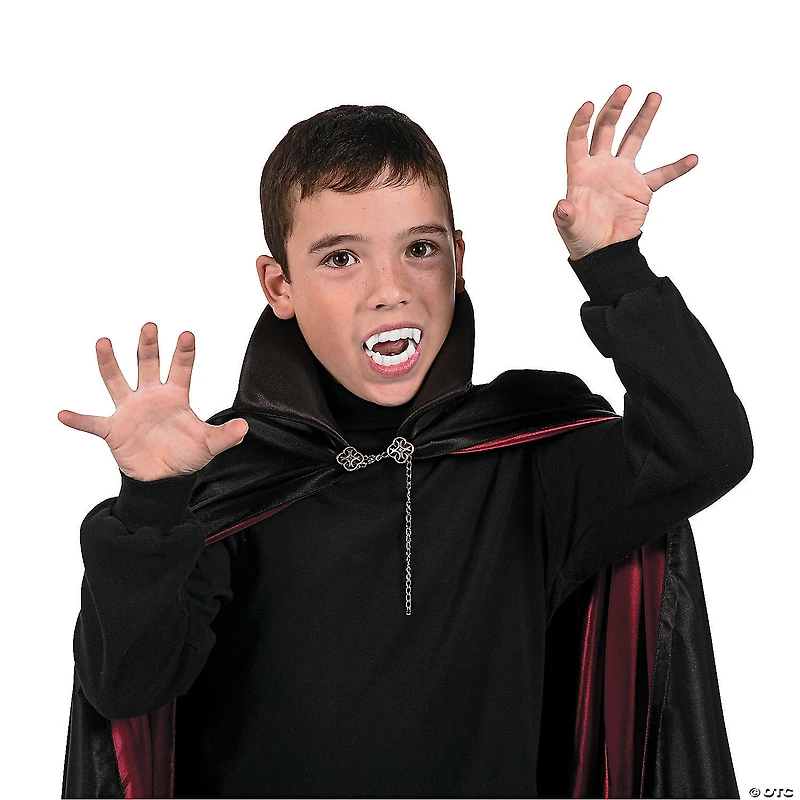 2 1/2" Bulk 72 Pc. White BPA-Free Plastic Fangs Vampire Teeth