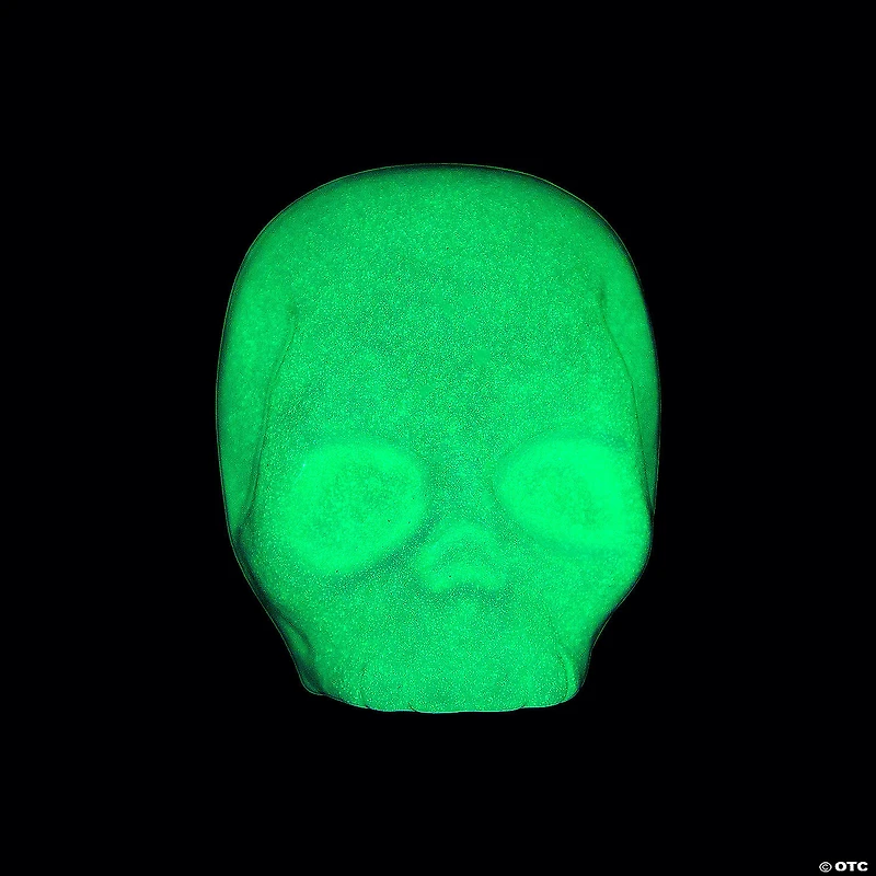 2 1/2" Glow-in-the-Dark Skull Eggs - 24 Pc.