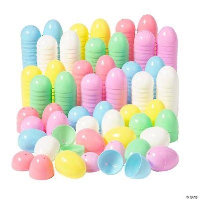2 1/4" Bulk 144 Pc. Pastel Plastic Easter Eggs