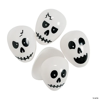 2 1/4" Bulk 72 Pc. Skull Plastic Easter Eggs