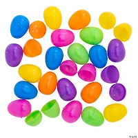 2" Bulk 144 Pc. Colorful Bright Plastic Easter Eggs