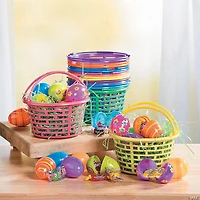 2" Bulk 144 Pc. Colorful Bright Plastic Easter Eggs