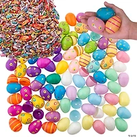 2" Bulk 1864 Pc. Mega Plastic Easter Egg & Candy Filler Kit