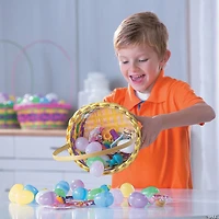 2" Bulk 1864 Pc. Plastic Easter Egg & Toy Filler Kit