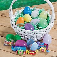 2" Bulk 864 Pc. Bright, Pastel and Patterned Plastic Easter Egg Assortment