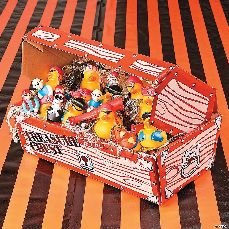 2" Classic Jolly Pirate Yellow Rubber Ducks - 12 Pc.