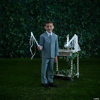 2 Ft. Light-Up White Ribbon Plastic Wands - 12 Pc.