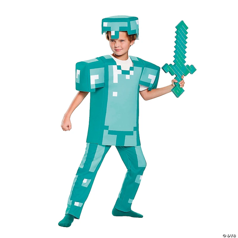 20 1/4" Minecraft™ Diamond Sword Costume Accessory