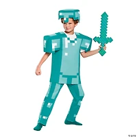 20 1/4" Minecraft™ Diamond Sword Costume Accessory