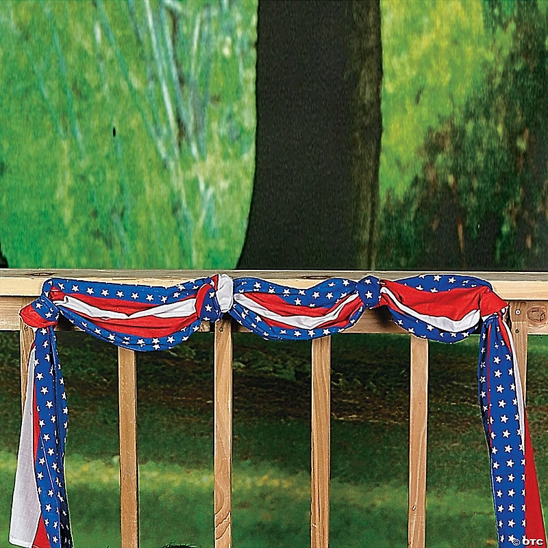 20 Ft. Patriotic Fabric Bunting