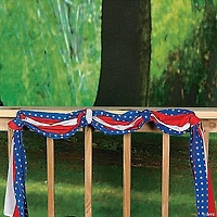 20 Ft. Patriotic Fabric Bunting