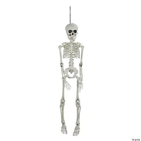 20" Jointed Skeleton Hanging Halloween Decoration