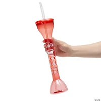 20 oz. Ugly Sweater Print Reusable Plastic Yard Glasses - 6 Ct.