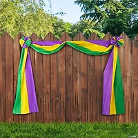 20' x 18" Purple, Yellow & Green Large Mardi Gras Bunting