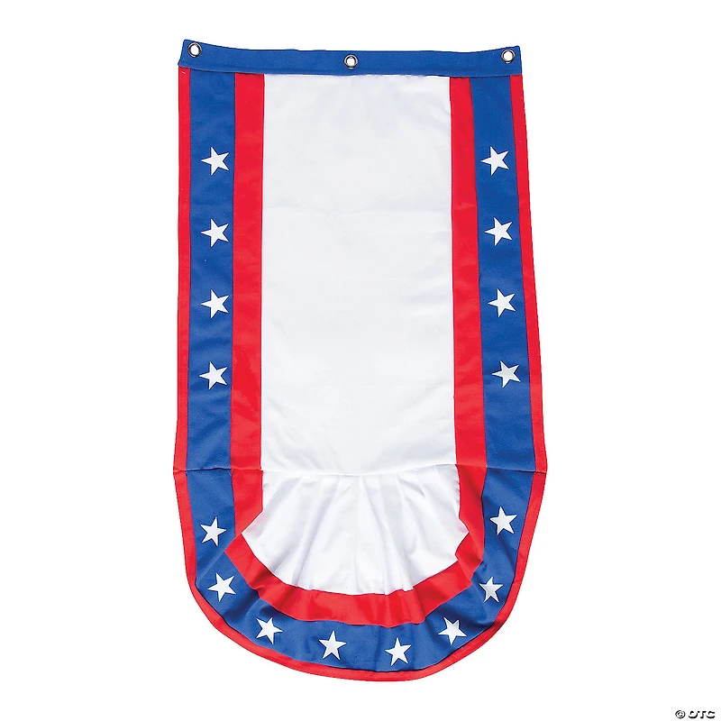 20" x 36" Vertical Patriotic Bunting