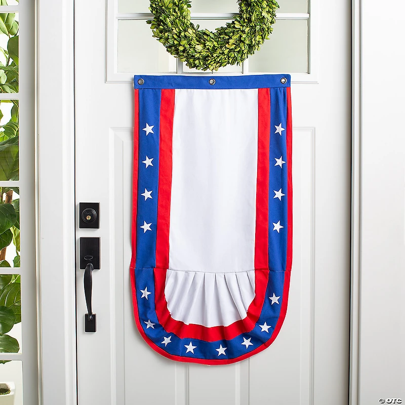 20" x 36" Vertical Patriotic Bunting