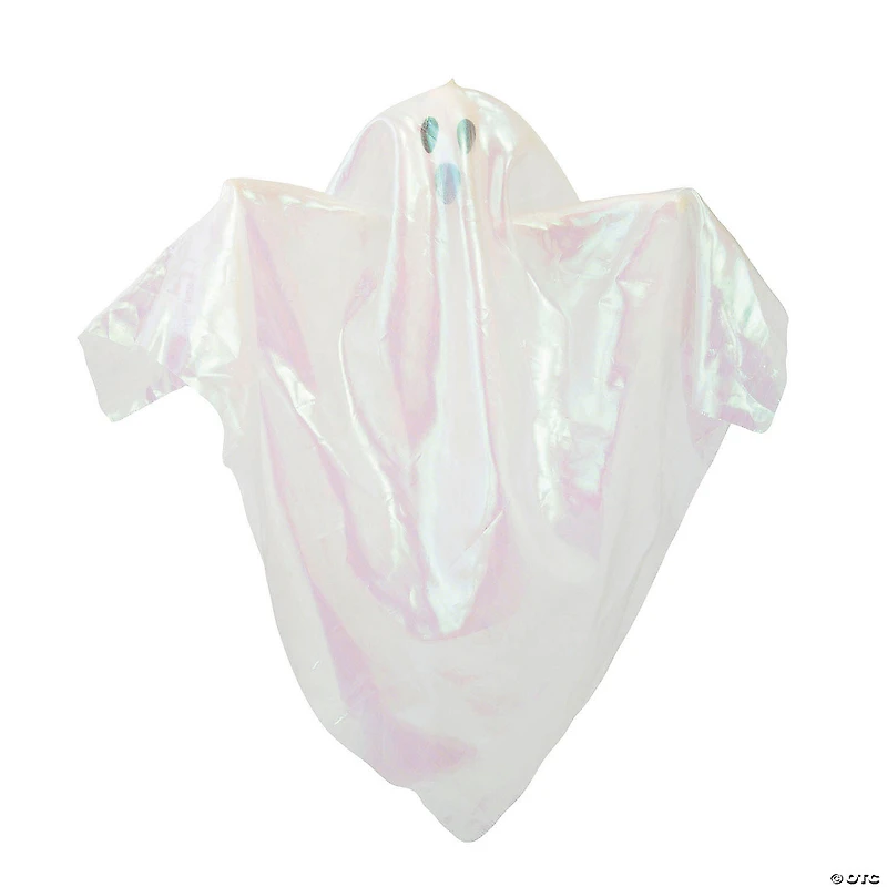 23 1/2" Hanging White Ghost Halloween Decoration