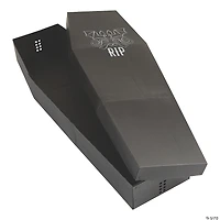 23" x 60" Coffin Skeleton Box Halloween Decoration