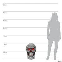 24" Skull with Light and Sound