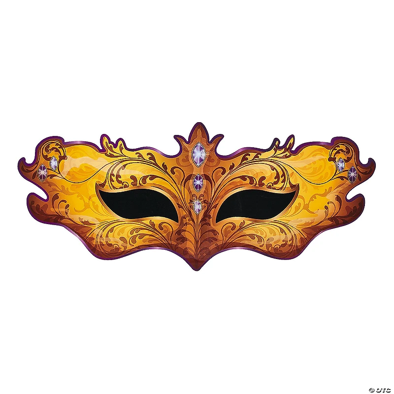 27" Masquerade Mask Cardboard Cutout Stand-Up