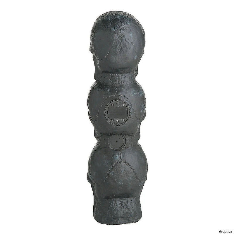 28" Light-Up LED Blow Mold Stack of Skulls Halloween Decoration