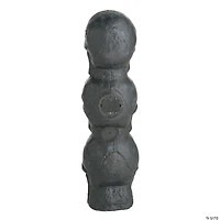 28" Light-Up LED Blow Mold Stack of Skulls Halloween Decoration
