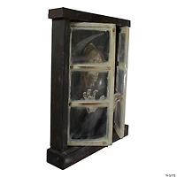 29" Lighted and Animated Opening Window Halloween Decoration