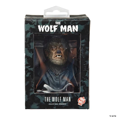 3 1/4" Chaney Entertainment’s The Wolf Man™ Mini Bust Collectible Ornament