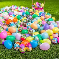 3" Bulk 1000 Pc. Toy-Filled Plastic Easter Egg Assortment