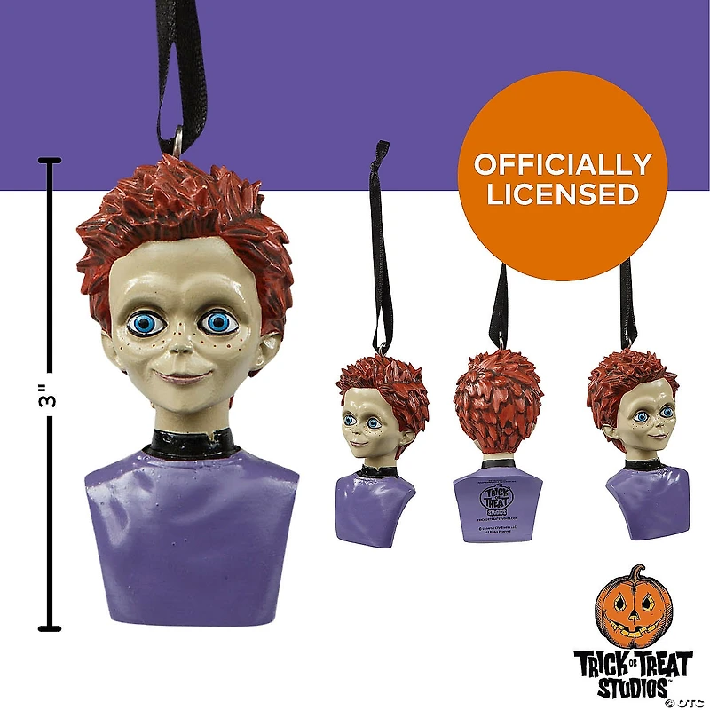 3" Child’s Play: Seed of Chucky™ Glen Bust Resin Collectible Ornament