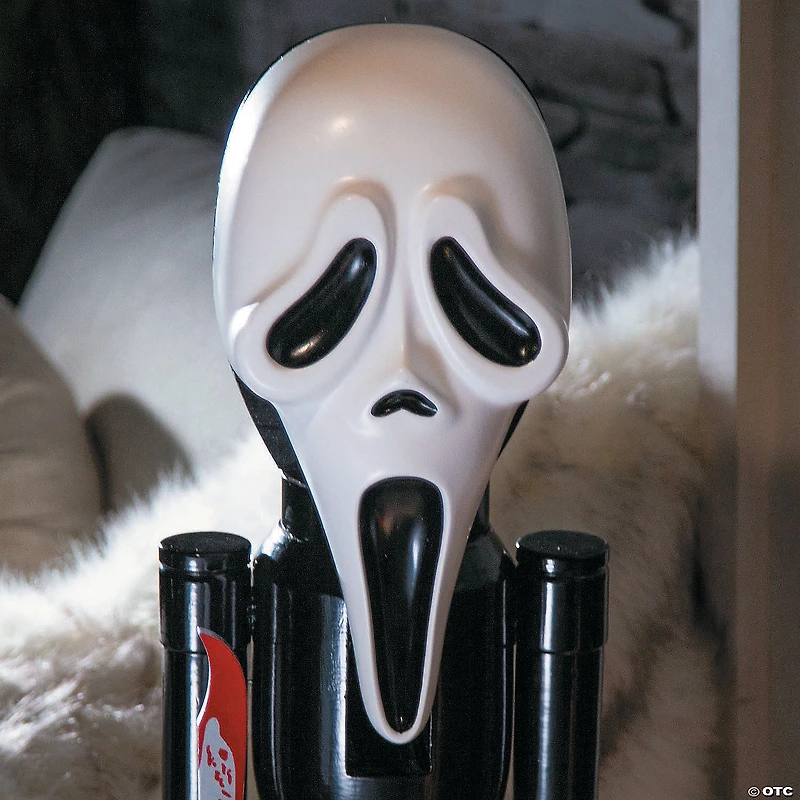 3 Ft. Ghost Face® Collectible Holiday Horror Nutcracker Decoration