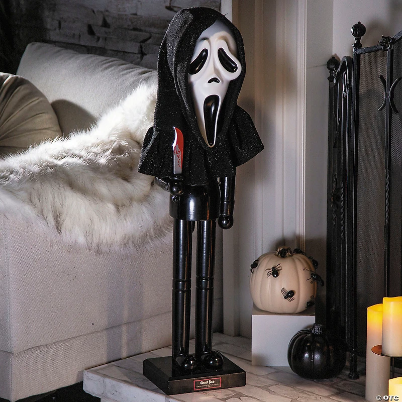 3 Ft. Ghost Face® Collectible Holiday Horror Nutcracker Decoration