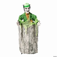 3 ft. Lifesize Creepy Man Jumping from Tree Animated Prop