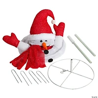 3 ft. Light-Up Snowman Collapsible Outdoor Christmas Decoration