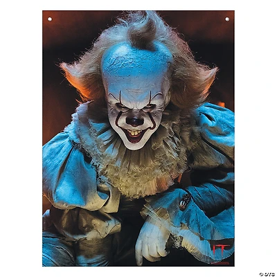 3 Ft. x 4 Ft. IT Pennywise™ the Clown Polyester Window Backdrop