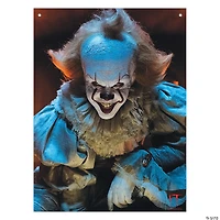 3 Ft. x 4 Ft. IT Pennywise™ the Clown Polyester Window Backdrop