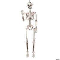 3' Posable Skeleton Halloween Decoration