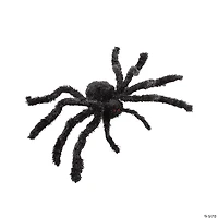 31 1/2" x 7 3/4" Light-Up Animated Walking Fuzzy Spider Halloween Decoration