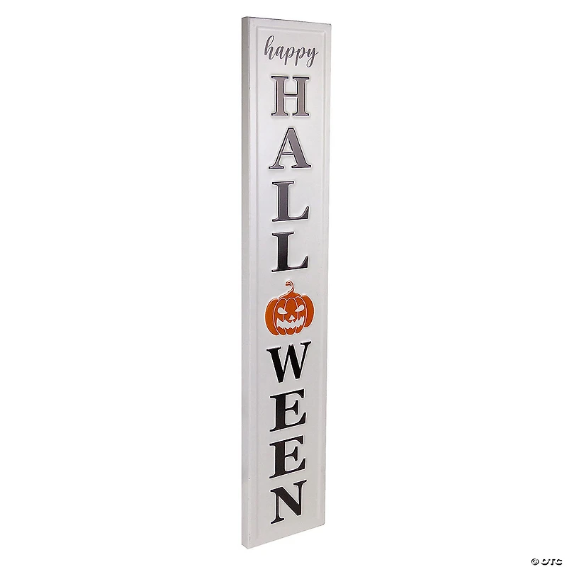 31.5" Metal Happy Halloween Wall Sign
