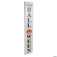 31.5" Metal Happy Halloween Wall Sign
