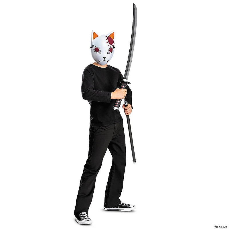 31" Kids Deluxe Demon Slayer: Kimetsu no Yaiba™ Tanjiro Kamado Sword Costume Accessory