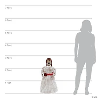32" Grim Girl Talking Doll Decoration